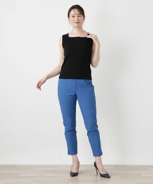 Leilian / レリアン カットソー | スクエアネックタンクトップ【Leilian WHITE LABEL】 | 詳細4