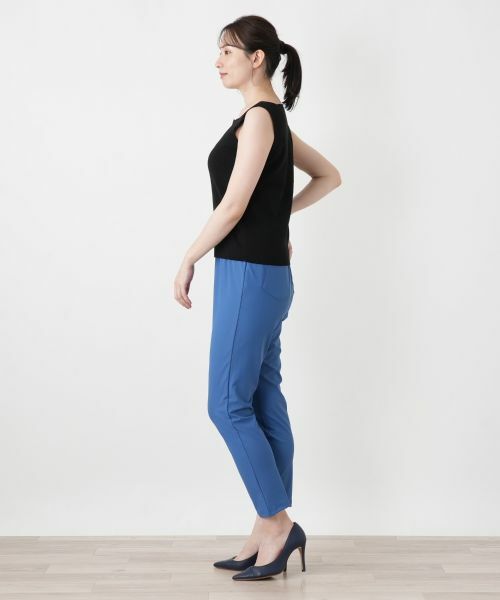 Leilian / レリアン カットソー | スクエアネックタンクトップ【Leilian WHITE LABEL】 | 詳細5