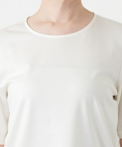 Leilian / レリアン Tシャツ | 洗えるクルーネックカットソー【機能素材_UVケア・接触冷感】 | 詳細19