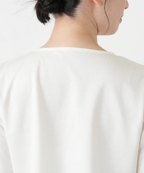 Leilian / レリアン Tシャツ | 洗えるクルーネックカットソー【機能素材_UVケア・接触冷感】 | 詳細20