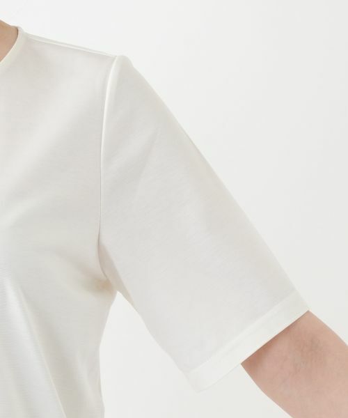 Leilian / レリアン Tシャツ | 洗えるクルーネックカットソー【機能素材_UVケア・接触冷感】 | 詳細21