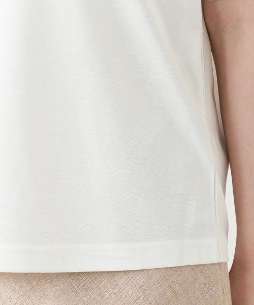Leilian / レリアン Tシャツ | 洗えるクルーネックカットソー【機能素材_UVケア・接触冷感】 | 詳細22