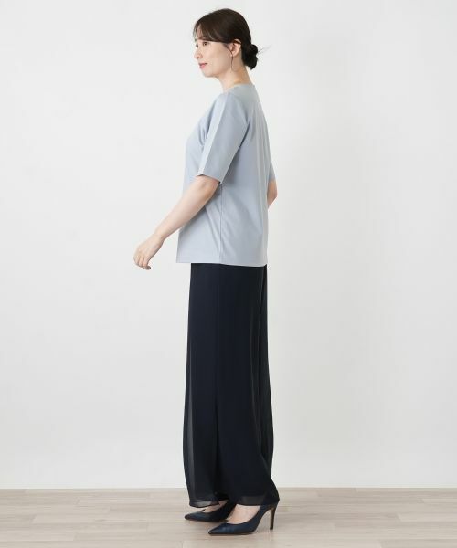 Leilian / レリアン Tシャツ | クルーネックカットソー | 詳細5