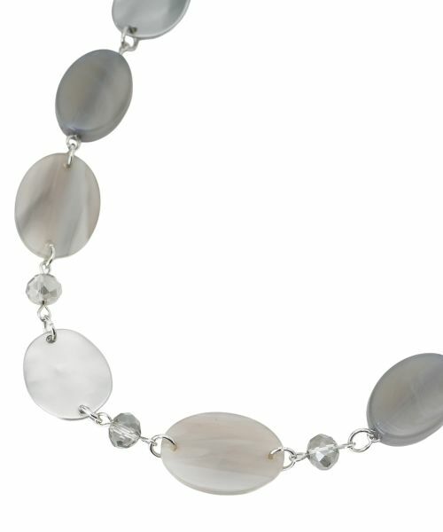 Leilian / レリアン ネックレス・ペンダント・チョーカー | オーバルパーツロングネックレス | 詳細1