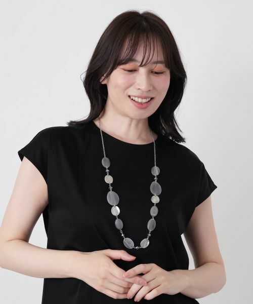 Leilian / レリアン ネックレス・ペンダント・チョーカー | オーバルパーツロングネックレス | 詳細6