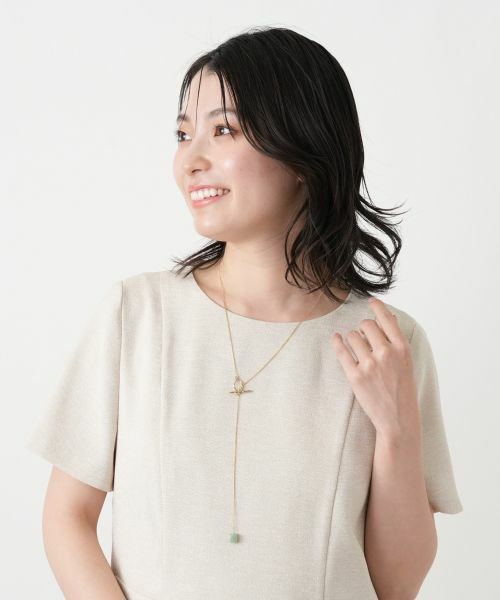 Leilian / レリアン ネックレス・ペンダント・チョーカー | ストーンモチーフラリエットネックレス | 詳細5