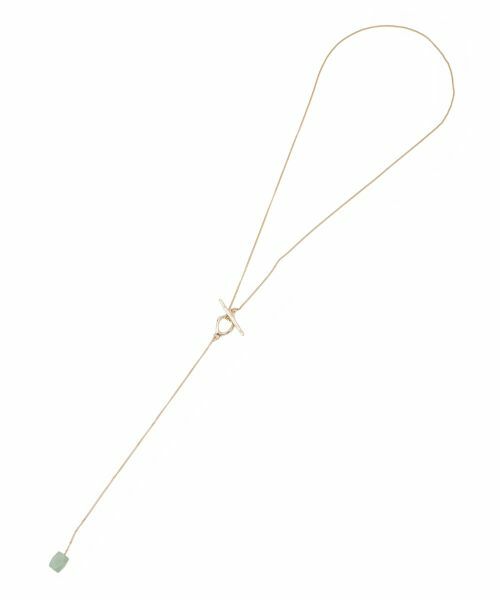 Leilian / レリアン ネックレス・ペンダント・チョーカー | ストーンモチーフラリエットネックレス（ゴールド）