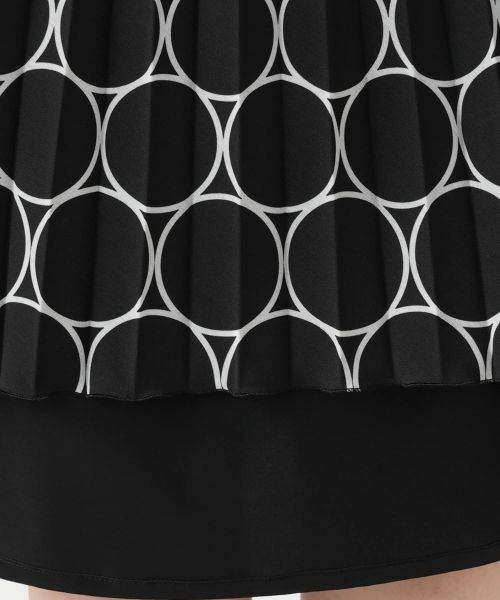 Leilian / レリアン ロング・マキシ丈スカート | 幾何学柄プリーツスカート【Leilian WHITE LABEL】 | 詳細10