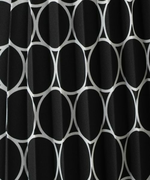 Leilian / レリアン ロング・マキシ丈スカート | 幾何学柄プリーツスカート【Leilian WHITE LABEL】 | 詳細11