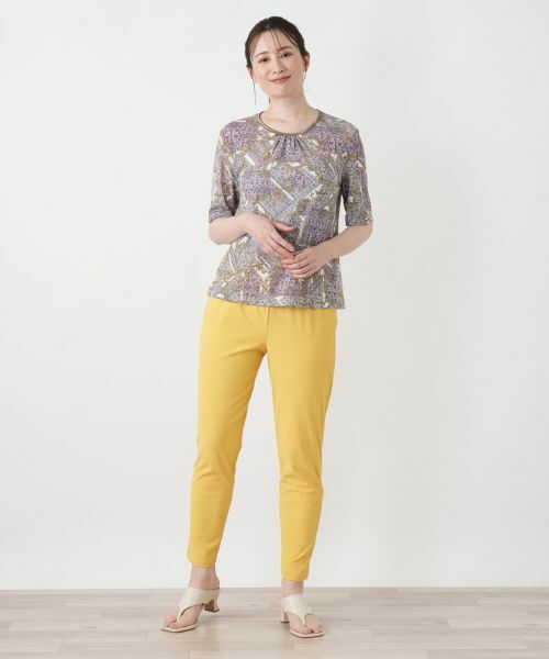 Leilian / レリアン レギンス・スパッツ | ストレッチカラーレギンスパンツ | 詳細1