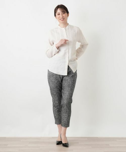 Leilian / レリアン レギンス・スパッツ | ストレッチクロップドパンツ | 詳細1