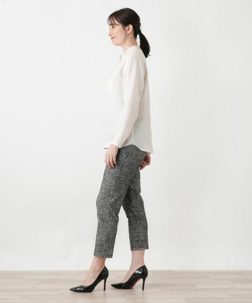 Leilian / レリアン レギンス・スパッツ | ストレッチクロップドパンツ | 詳細2