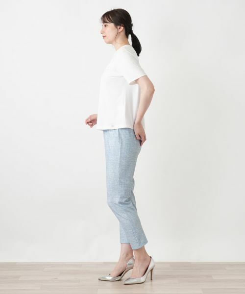 Leilian / レリアン レギンス・スパッツ | ストレッチクロップドパンツ | 詳細5