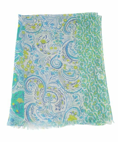 Leilian / レリアン マフラー・ショール・スヌード・ストール | ペイズリー柄ストール | 詳細1