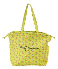 Leilian / レリアン トートバッグ | プリント巾着トートバッグ