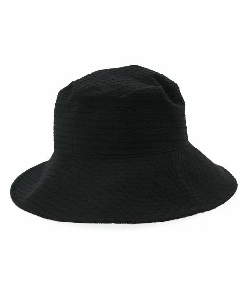 Leilian / レリアン ハット | ムーミン柄リバーシブルハット（ブラック）