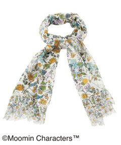 Leilian / レリアン マフラー・ショール・スヌード・ストール | ムーミン柄ストール