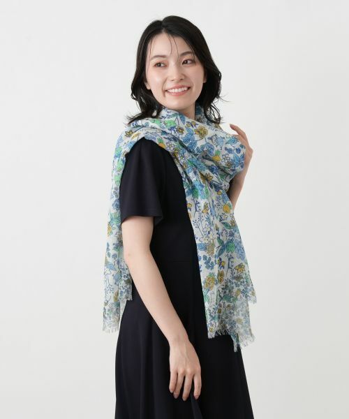 Leilian / レリアン マフラー・ショール・スヌード・ストール | ムーミン柄ストール | 詳細10