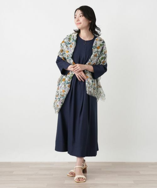 Leilian / レリアン マフラー・ショール・スヌード・ストール | ムーミン柄ストール | 詳細5