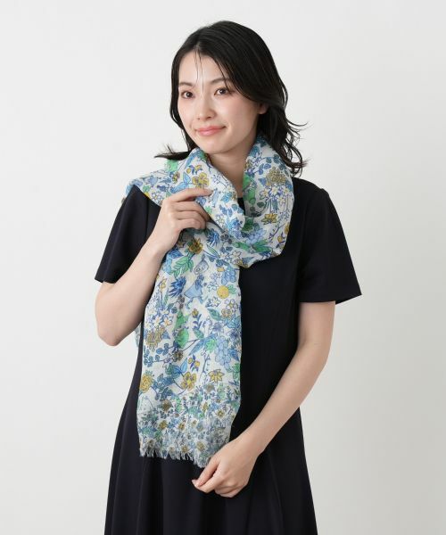 Leilian / レリアン マフラー・ショール・スヌード・ストール | ムーミン柄ストール | 詳細9