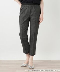 Leilian / レリアン その他パンツ | ストレッチクロップドパンツ