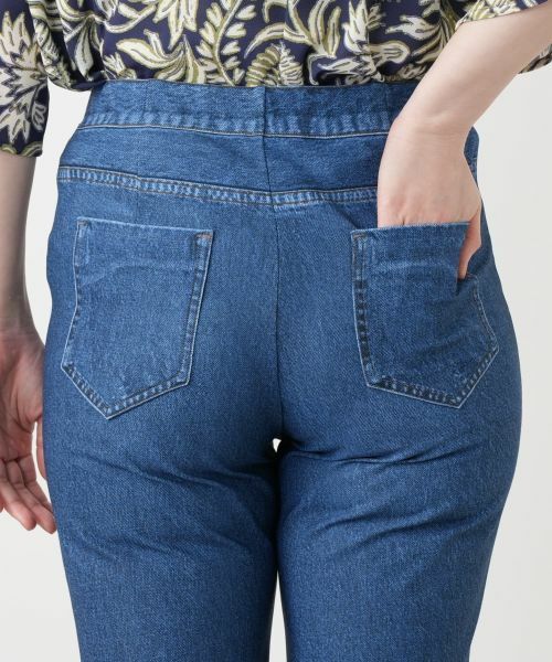 Leilian / レリアン その他パンツ | デニム風クロップドパンツ | 詳細11