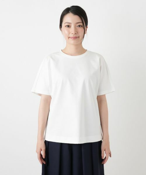 Leilian / レリアン Tシャツ | シーム切替クルーネックカットソー | 詳細7