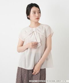 Leilian / レリアン シャツ・ブラウス | リボンモチーフブラウス
