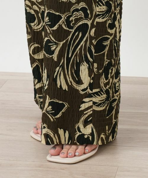 Leilian / レリアン その他パンツ | ペイズリー柄ワイドパンツ | 詳細12