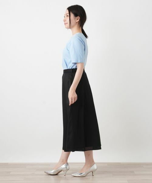 Leilian / レリアン Tシャツ | 【接触冷感】レース刺繍カットソー | 詳細2