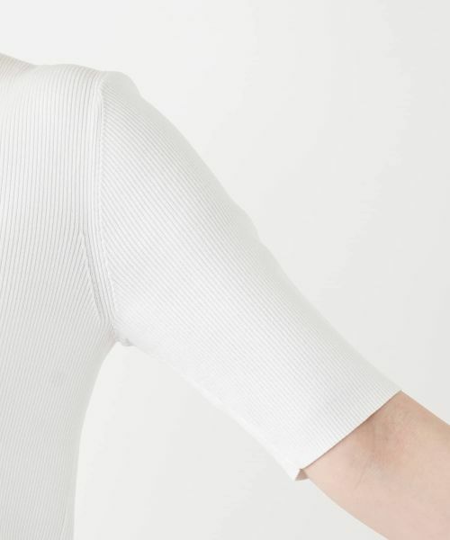 Leilian / レリアン ニット・セーター | ヘンリーVネックニット【Leilian WHITE LABEL】 | 詳細15