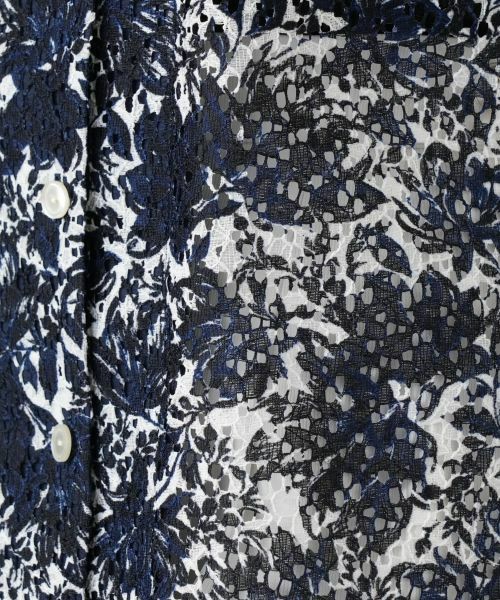 Leilian / レリアン シャツ・ブラウス | 総レースフレアスリーブブラウス【Leilian WHITE LABEL】 | 詳細15