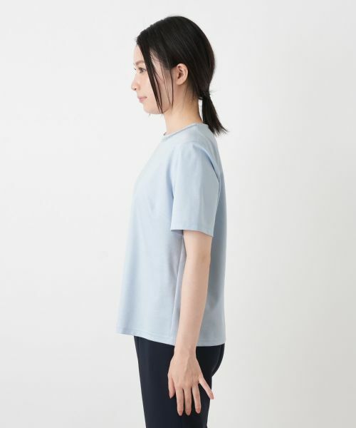 Leilian / レリアン カットソー | 刺繍クルーネックカットソー【Leilian WHITE LABEL】 | 詳細14