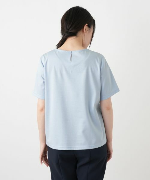 Leilian / レリアン カットソー | 刺繍クルーネックカットソー【Leilian WHITE LABEL】 | 詳細15