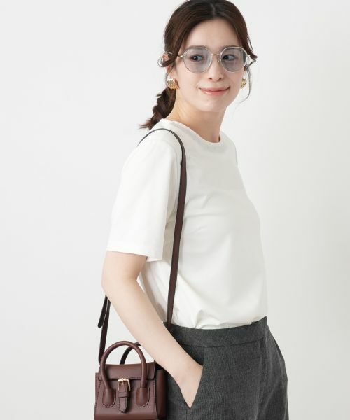 Leilian / レリアン カットソー | 刺繍クルーネックカットソー【Leilian WHITE LABEL】 | 詳細22
