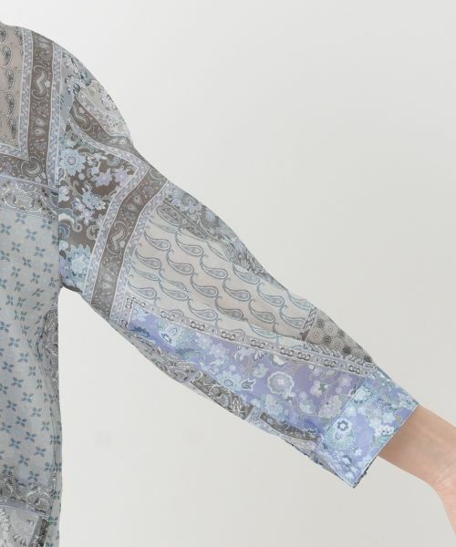 Leilian / レリアン シャツ・ブラウス | ペイズリー柄シャツブラウス【Leilian WHITE LABEL】 | 詳細12