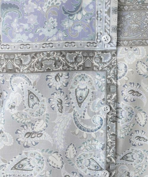 Leilian / レリアン シャツ・ブラウス | ペイズリー柄シャツブラウス【Leilian WHITE LABEL】 | 詳細15
