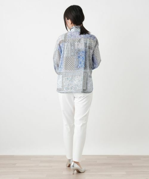 Leilian / レリアン シャツ・ブラウス | ペイズリー柄シャツブラウス【Leilian WHITE LABEL】 | 詳細16