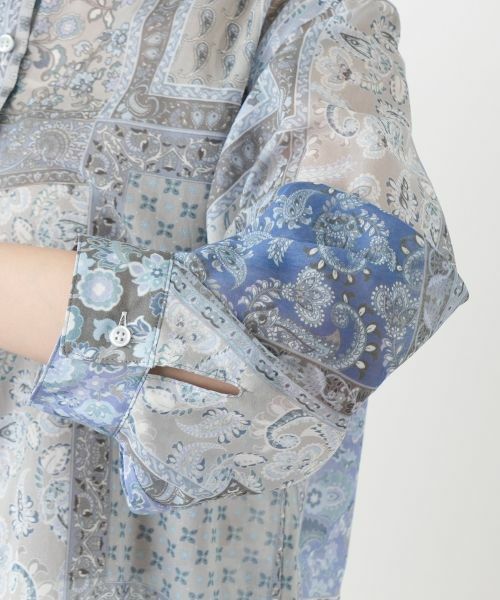 Leilian / レリアン シャツ・ブラウス | ペイズリー柄シャツブラウス【Leilian WHITE LABEL】 | 詳細23