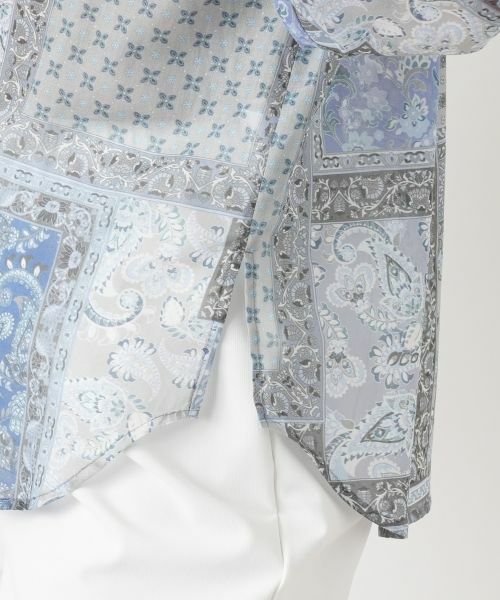 Leilian / レリアン シャツ・ブラウス | ペイズリー柄シャツブラウス【Leilian WHITE LABEL】 | 詳細24
