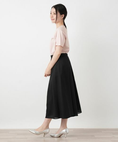 Leilian / レリアン カットソー | 刺繍クルーネックカットソー【Leilian WHITE LABEL】 | 詳細11