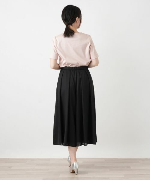 Leilian / レリアン カットソー | 刺繍クルーネックカットソー【Leilian WHITE LABEL】 | 詳細12