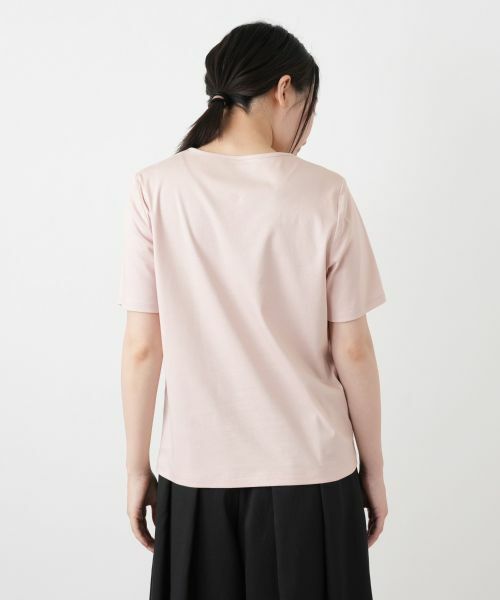 Leilian / レリアン カットソー | 刺繍クルーネックカットソー【Leilian WHITE LABEL】 | 詳細15