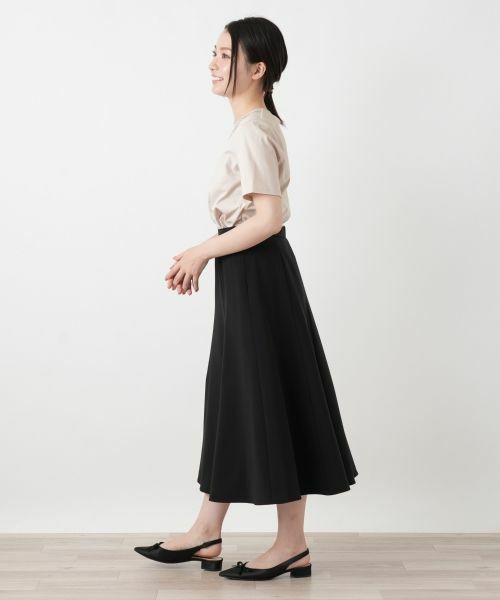 Leilian / レリアン カットソー | 刺繍クルーネックカットソー【Leilian WHITE LABEL】 | 詳細2