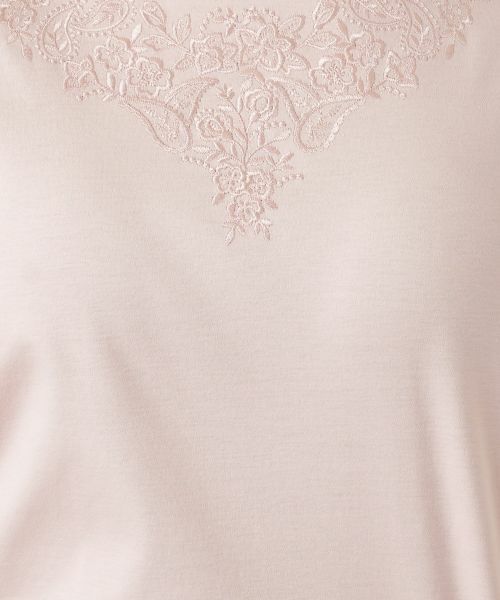 Leilian / レリアン カットソー | 刺繍クルーネックカットソー【Leilian WHITE LABEL】 | 詳細20