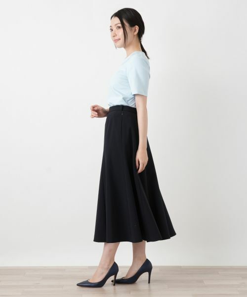 Leilian / レリアン カットソー | 刺繍クルーネックカットソー【Leilian WHITE LABEL】 | 詳細5