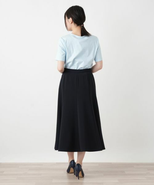 Leilian / レリアン カットソー | 刺繍クルーネックカットソー【Leilian WHITE LABEL】 | 詳細6