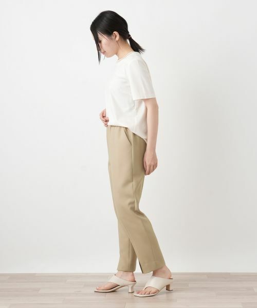 Leilian / レリアン その他パンツ | スリットクロップドパンツ | 詳細5