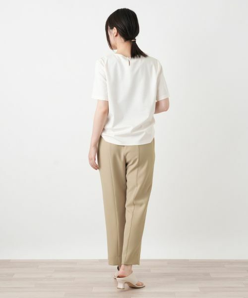 Leilian / レリアン その他パンツ | スリットクロップドパンツ | 詳細6