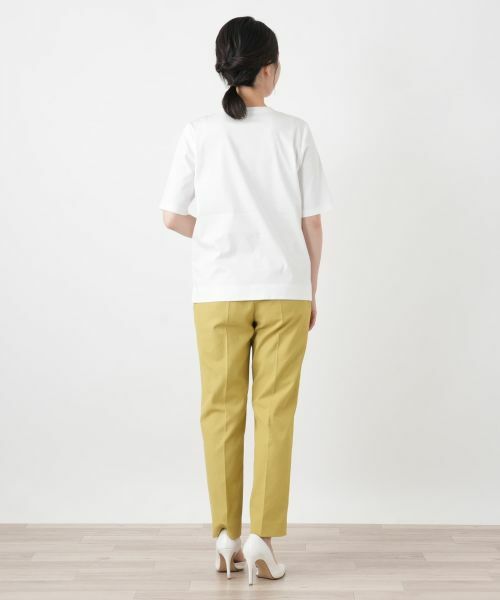 Leilian / レリアン Tシャツ | プリントクルーネックTシャツ | 詳細3